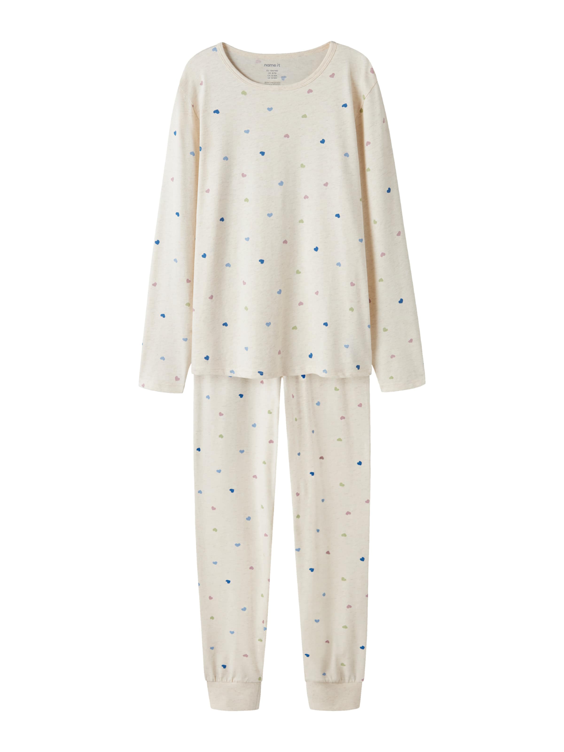 NAME IT Nachtkledij in Beige: voorkant