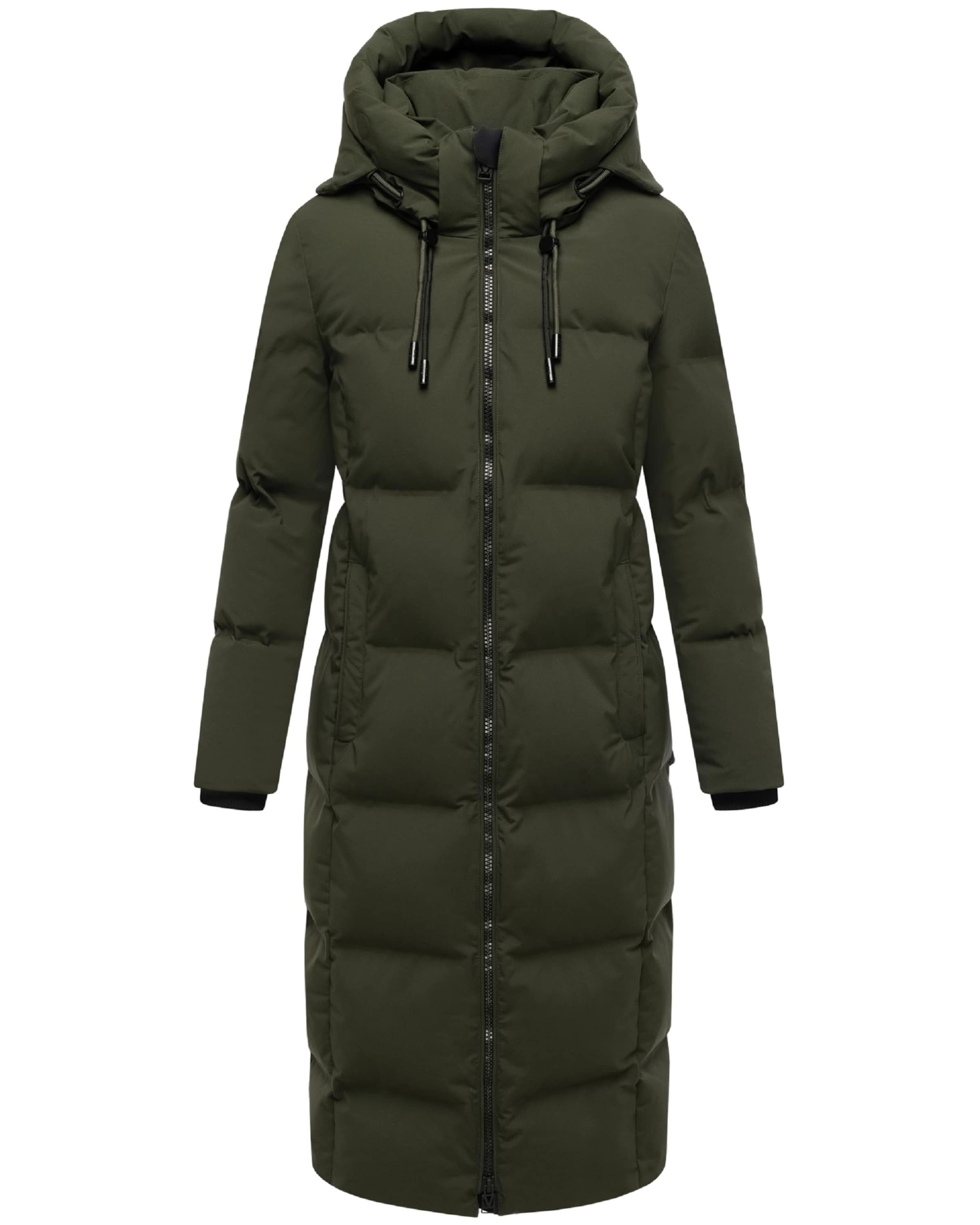 MARIKOO Funktsionaalne mantel 'Tikoraa 16', värv roheline: eest vaates