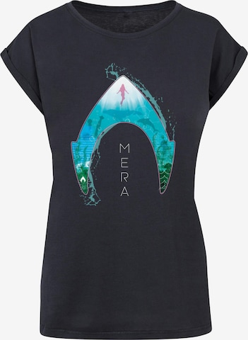 ABSOLUTE CULT T-Shirt 'Aquaman - Mera Ocean' in Blau: Vorderseite