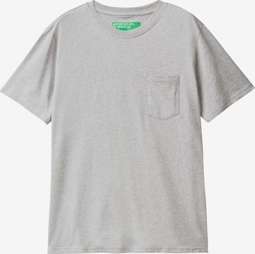 UNITED COLORS OF BENETTON Shirt in Grey: front