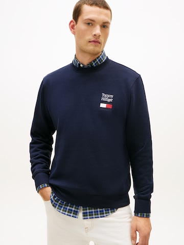 TOMMY HILFIGER Mikina - Modrá: predná strana