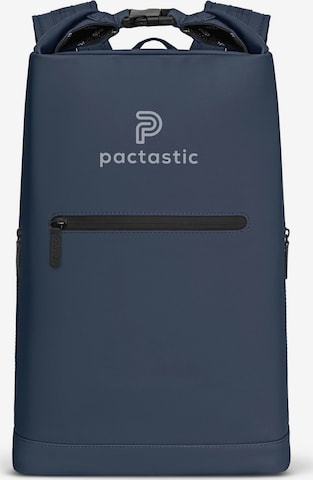 Pactastic Backpack in Blue: front