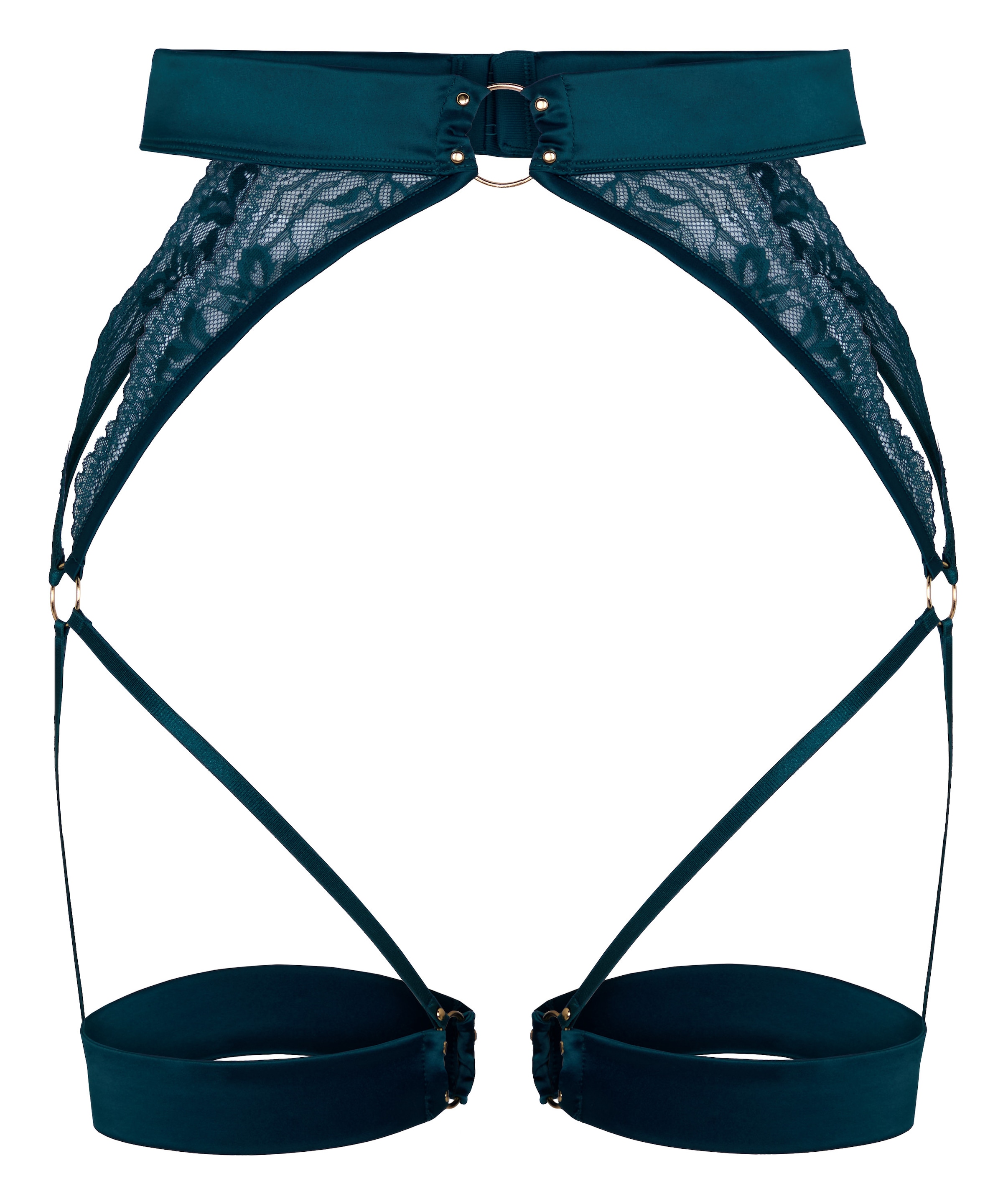 Hunkemöller Garters in Blue: front