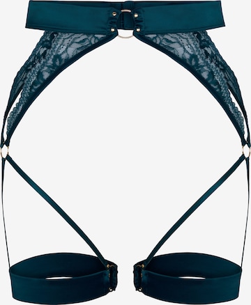 Hunkemöller Sukkanauhaliivi värissä sininen: etupuoli