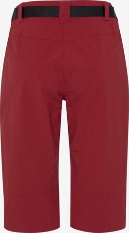 Maier Sports Regular Workout Pants in Red
