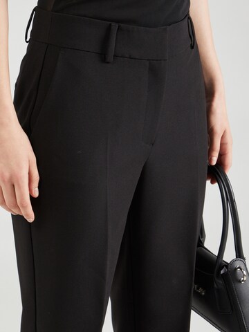 SELECTED FEMME Regular Pleated Pants 'LINA' in Black