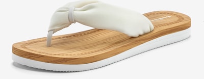 Elbsand Zehentrenner in weiß, Produktansicht