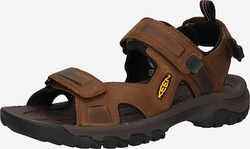 KEEN Sandal 'Targhee III' in Brown: front