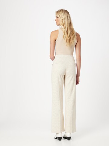 Regular Pantalon à plis 'Chiara' MAC en beige