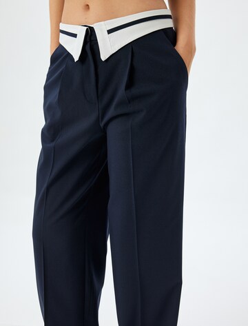Koton Loosefit Pantalon in Blauw