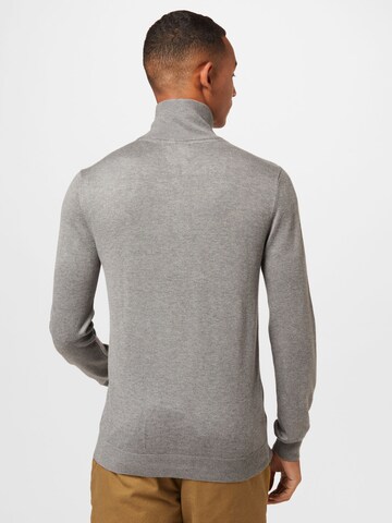 Petrol Industries Knit Cardigan in Grey