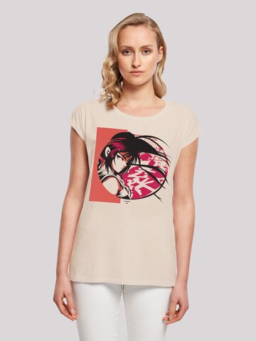 T-shirt 'Japanese Styles' F4NT4STIC en beige : devant