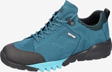 WALDLÄUFER Athletic Lace-Up Shoes in Blue: front