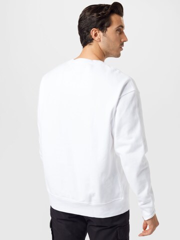 Coupe regular Sweat-shirt 'Relaxd Graphic Crew' LEVI'S ® en blanc
