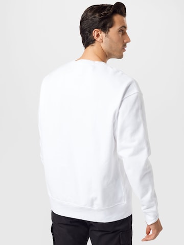 LEVI'S ® - Ajuste regular Sudadera 'Relaxd Graphic Crew' en blanco