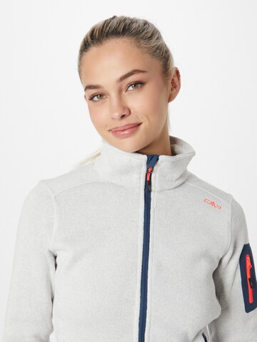 CMP Athletic Fleece Jacket in Beige