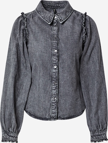 Camicia da donna di ONLY in grigio: frontale