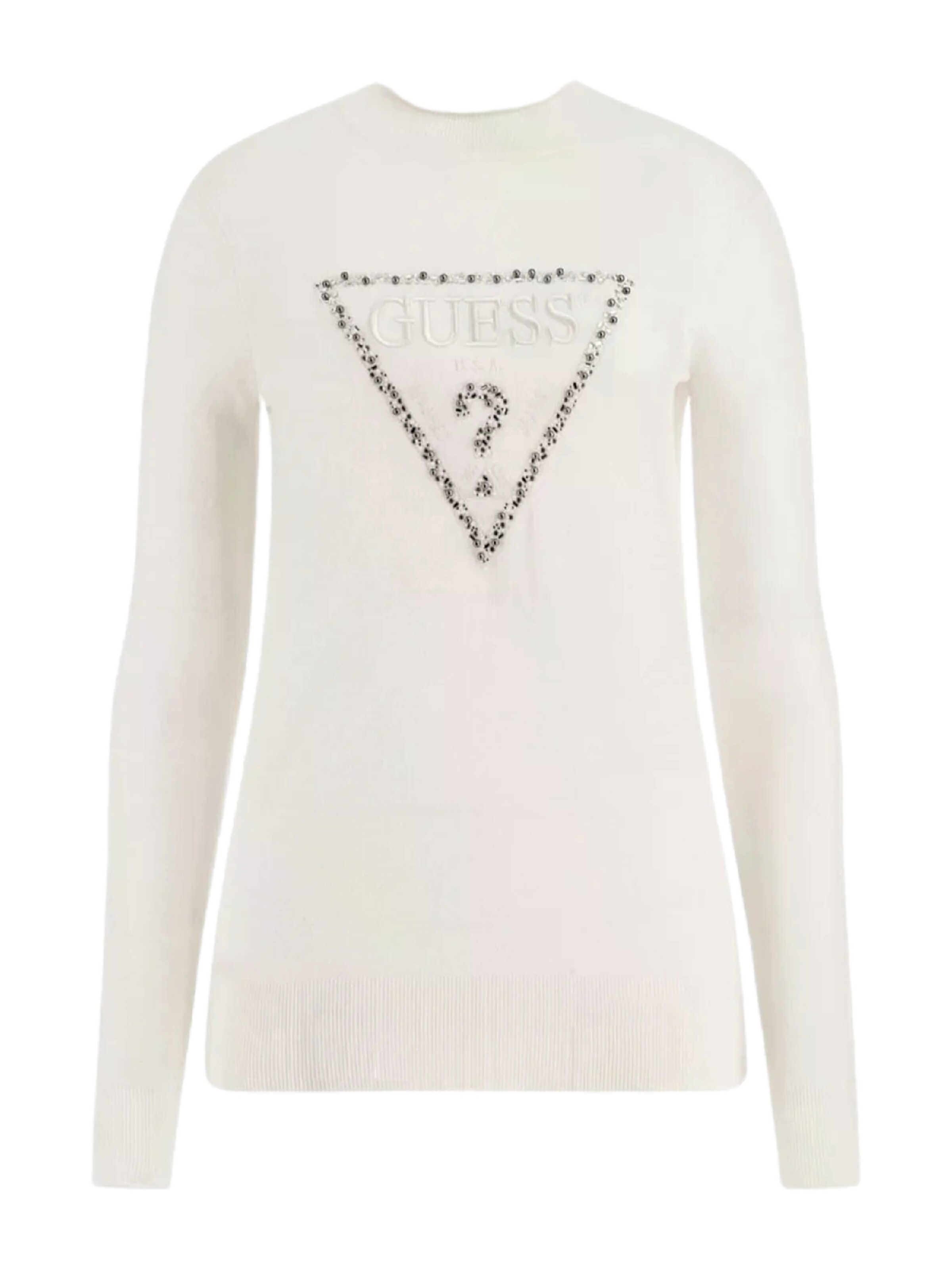 Pull-over 'PIPER' GUESS en beige : devant