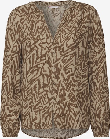 STREET ONE Bluse in Beige: Vorderseite