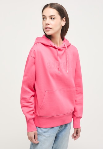 MUSTANG Sweatshirt in Pink: front