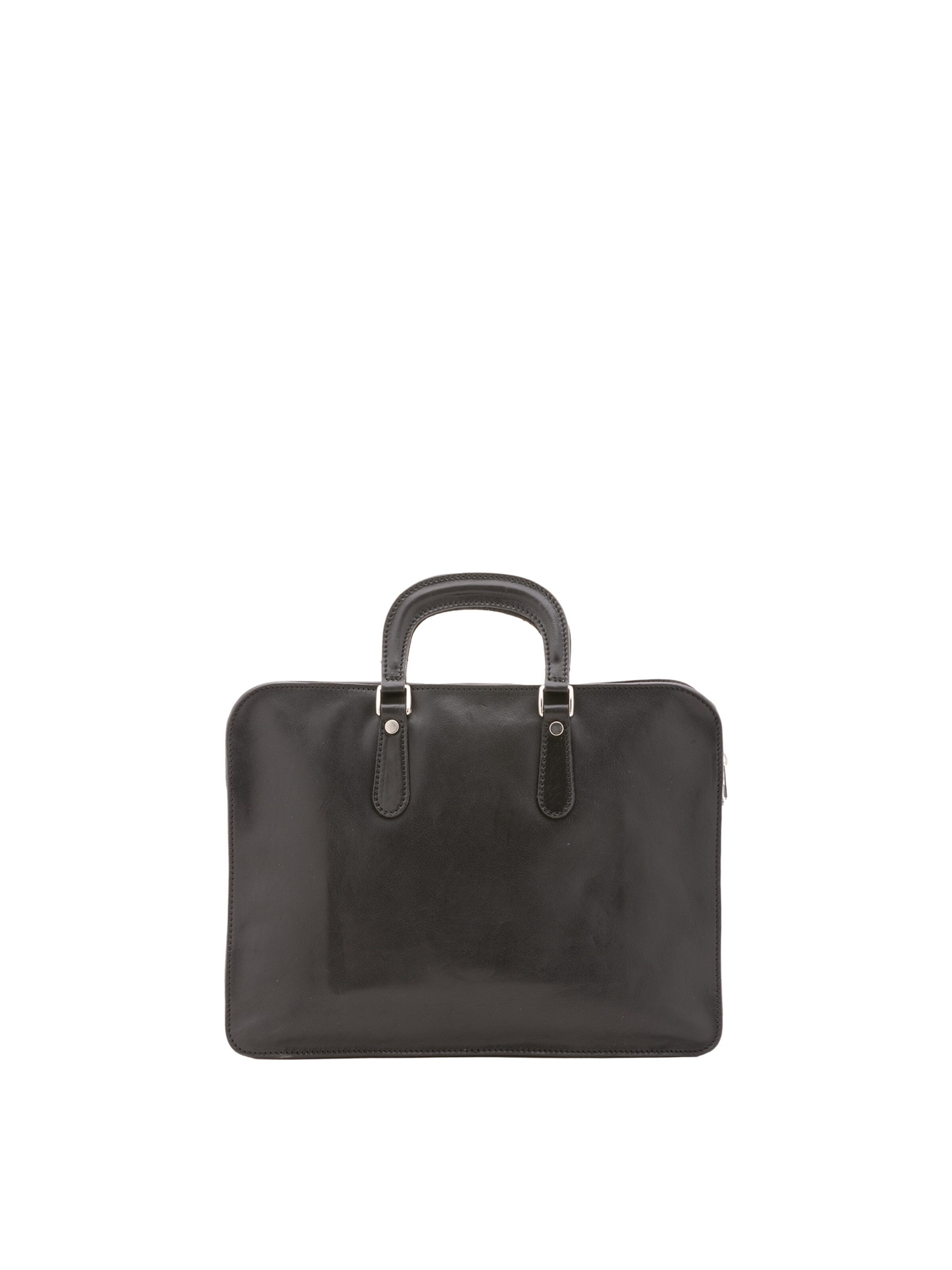 Borsa a mano di Viola Castellani in nero: frontale