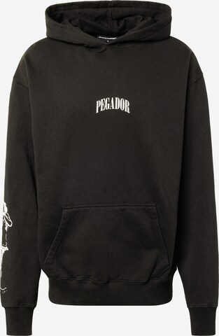 Pegador Sweatshirt 'York' in Schwarz: predná strana