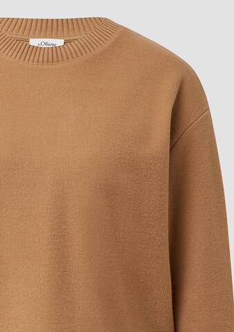 Sweat-shirt s.Oliver en marron