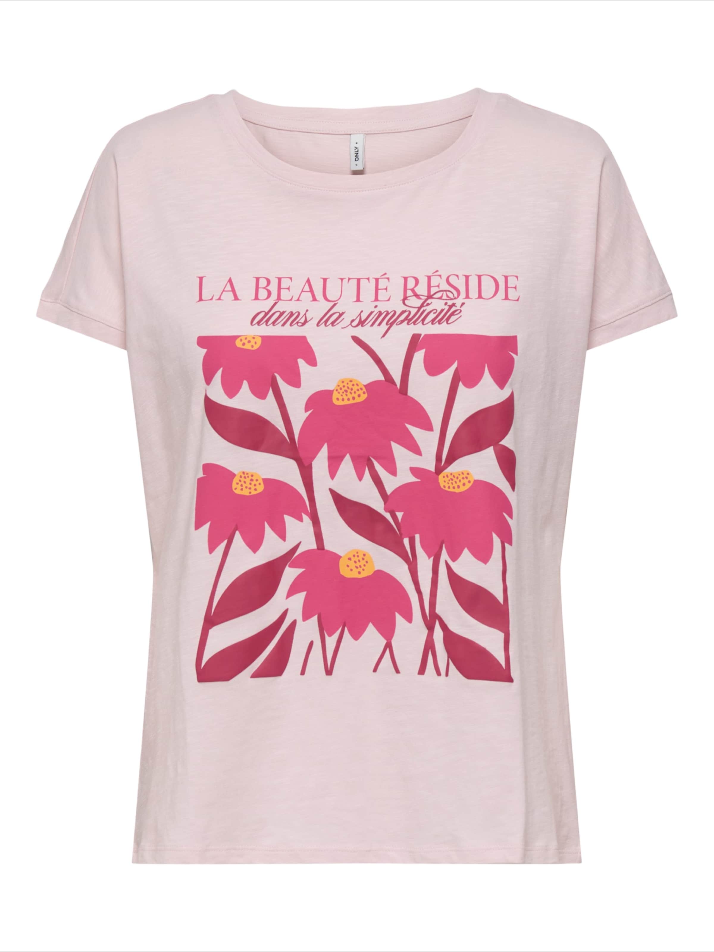 ONLY Shirt 'ONLHILL' in Lila: voorkant