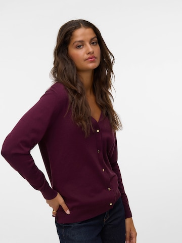VERO MODA - Cárdigan 'VMSILJE' en rojo: frente