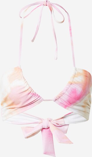LENI KLUM x ABOUT YOU Top de bikini 'Lenni' en naranja / rosa / blanco, Vista del producto