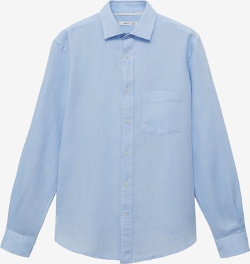 MANGO MAN Hemd 'Avispa' in Blau: Vorderseite