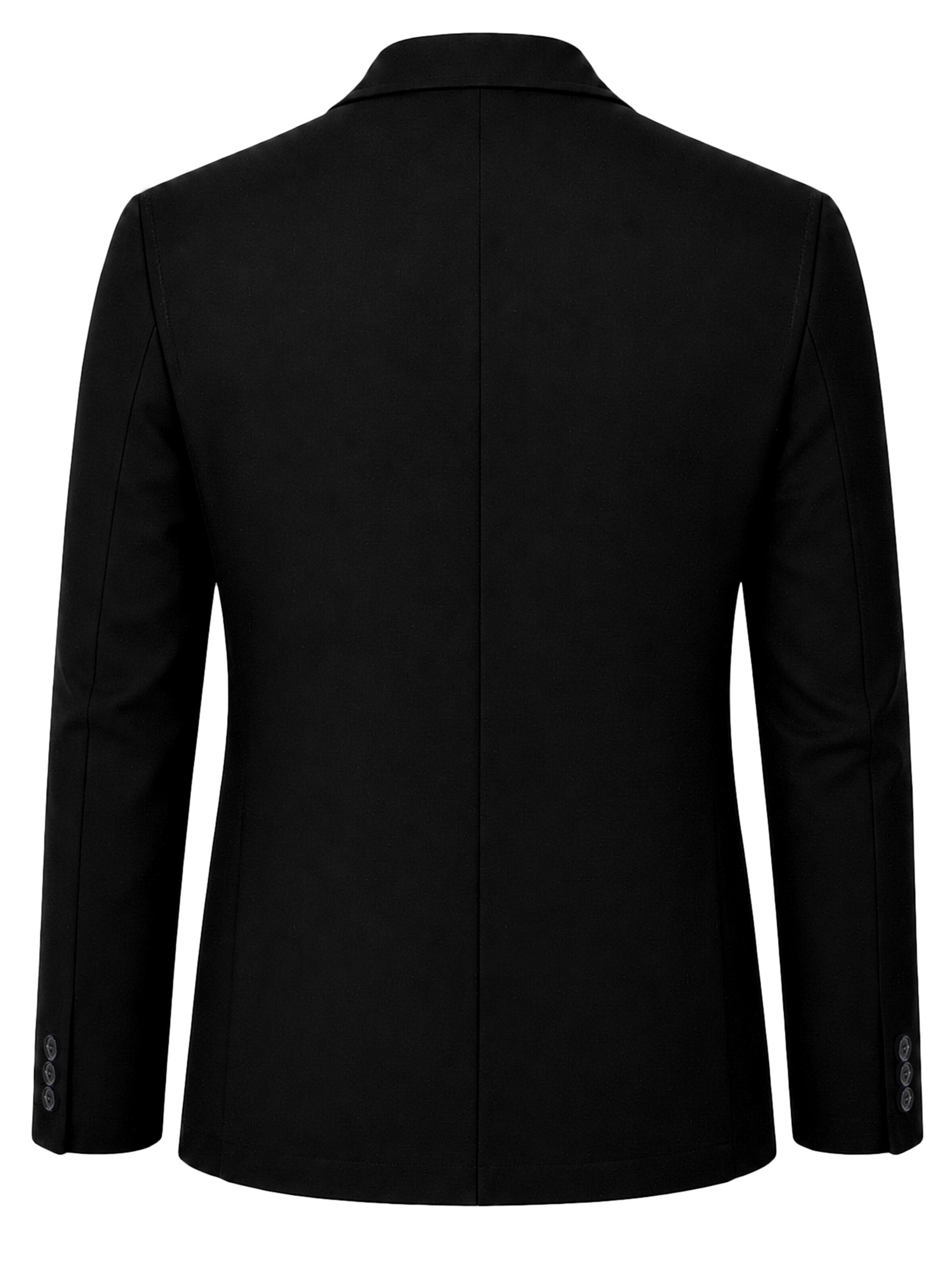 ALLTHEMEN Regular fit Suit Jacket 'Tragestolz' in Black