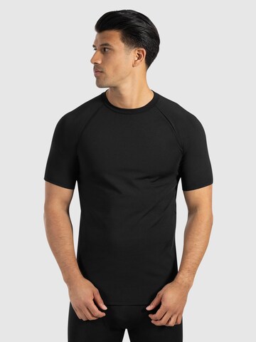 T-Shirt ' Zeyn ' Smilodox en noir : devant