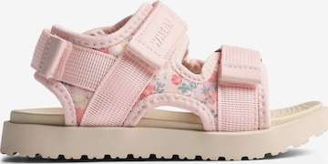 WHEAT Sandale in Pink: Vorderseite