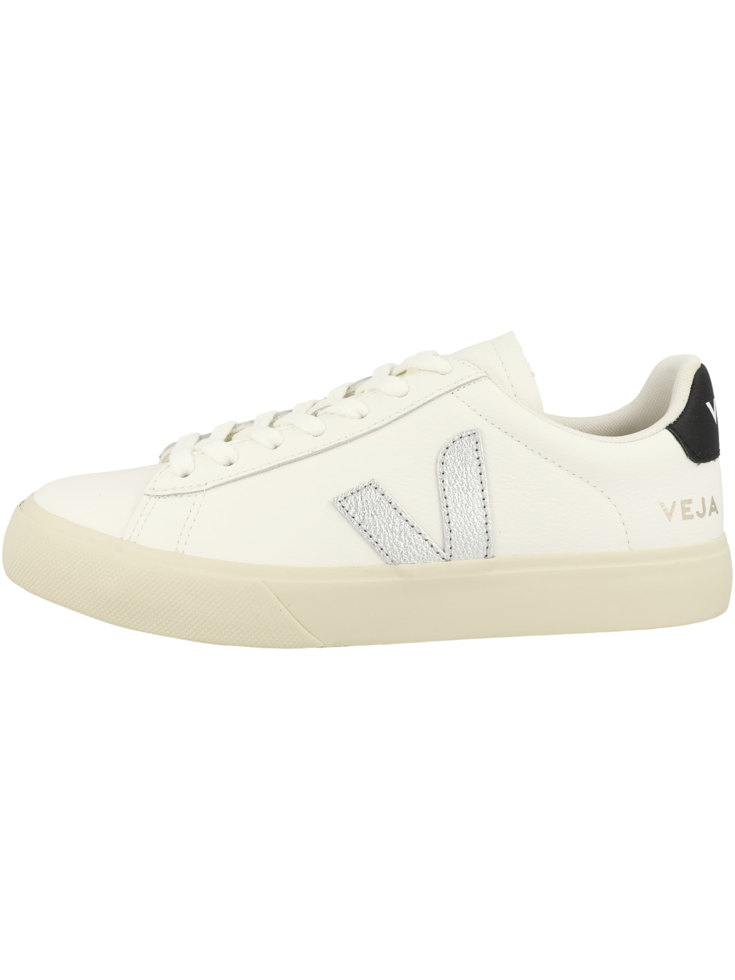 Veja Platform trainers 'Campo' in White: side