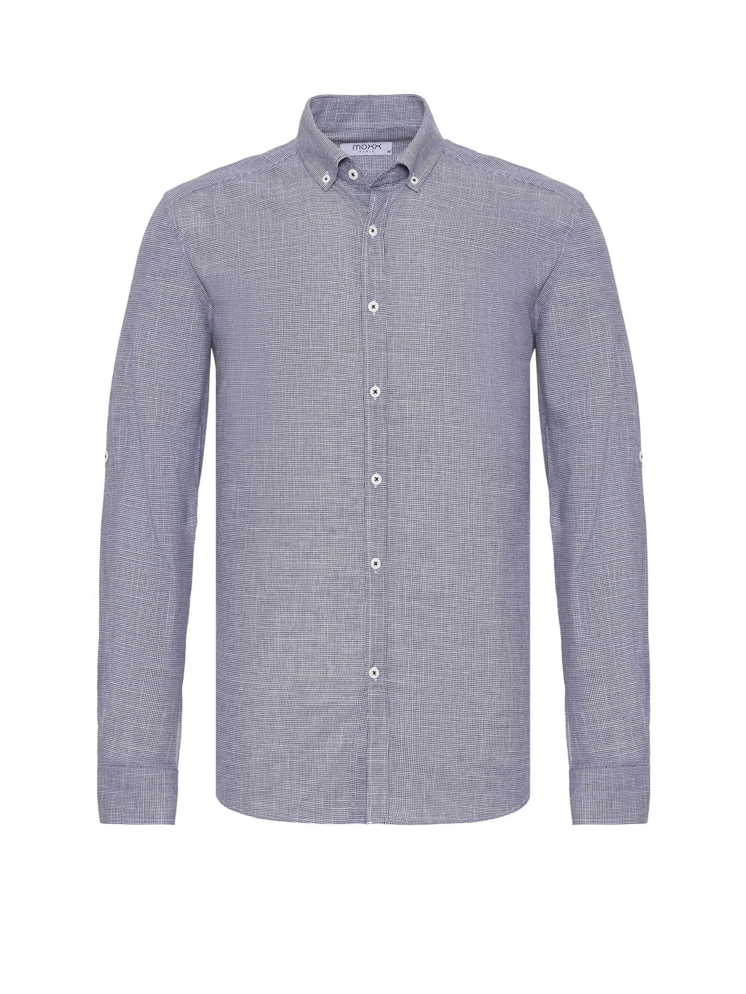 Moxx Paris Regular fit Button Up Shirt in Blue: front