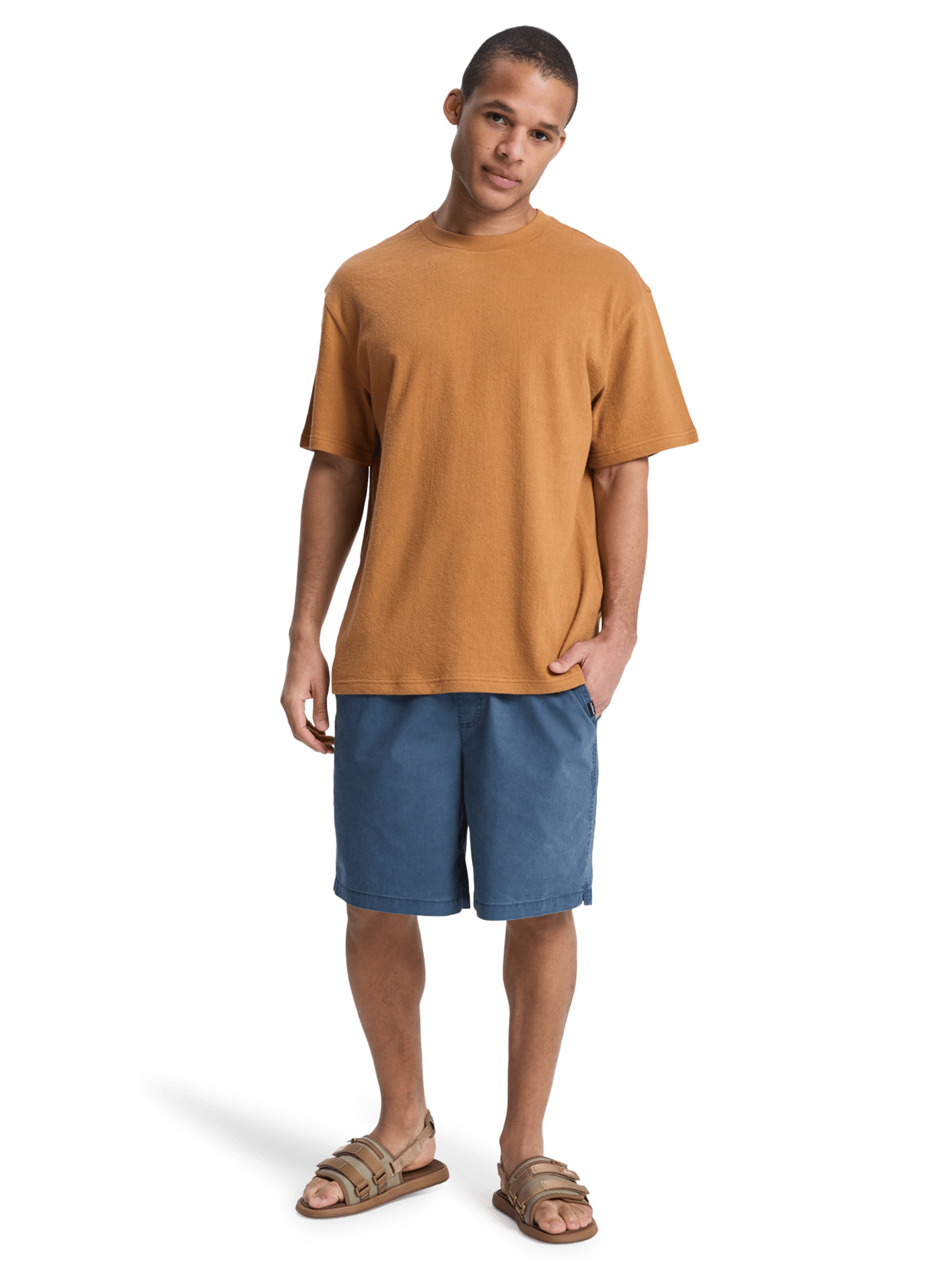 QUIKSILVER T-Shirt 'Bayi' in Gelb