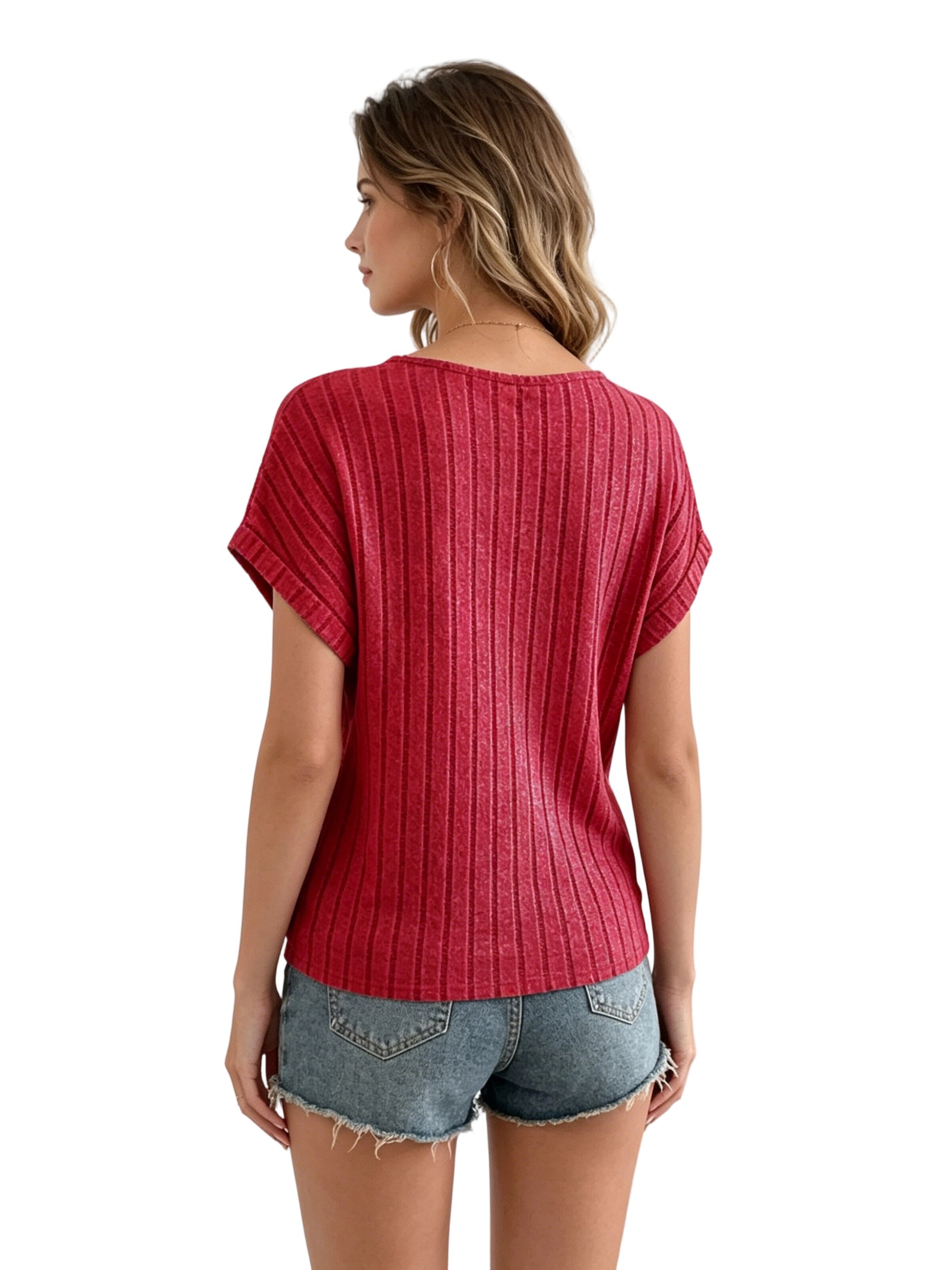 Yesfashion Shirt‌‌‌‌‌‌ in Rot