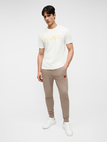 HUGO Slimfit Nadrág 'Doak212' - barna