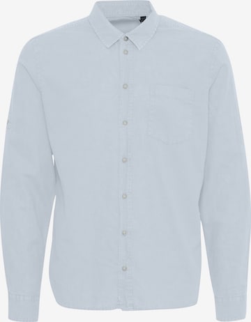 Chemise BLEND en bleu : devant