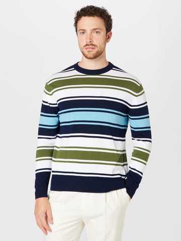 UNITED COLORS OF BENETTON - Sweatshirt em mistura de cores: frente