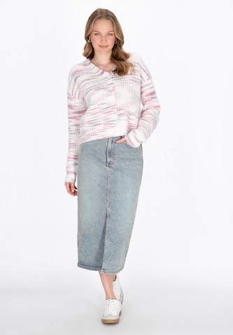 MYMO Knit cardigan in White