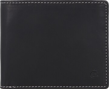 Esquire Wallet 'Dallas' in Black: front