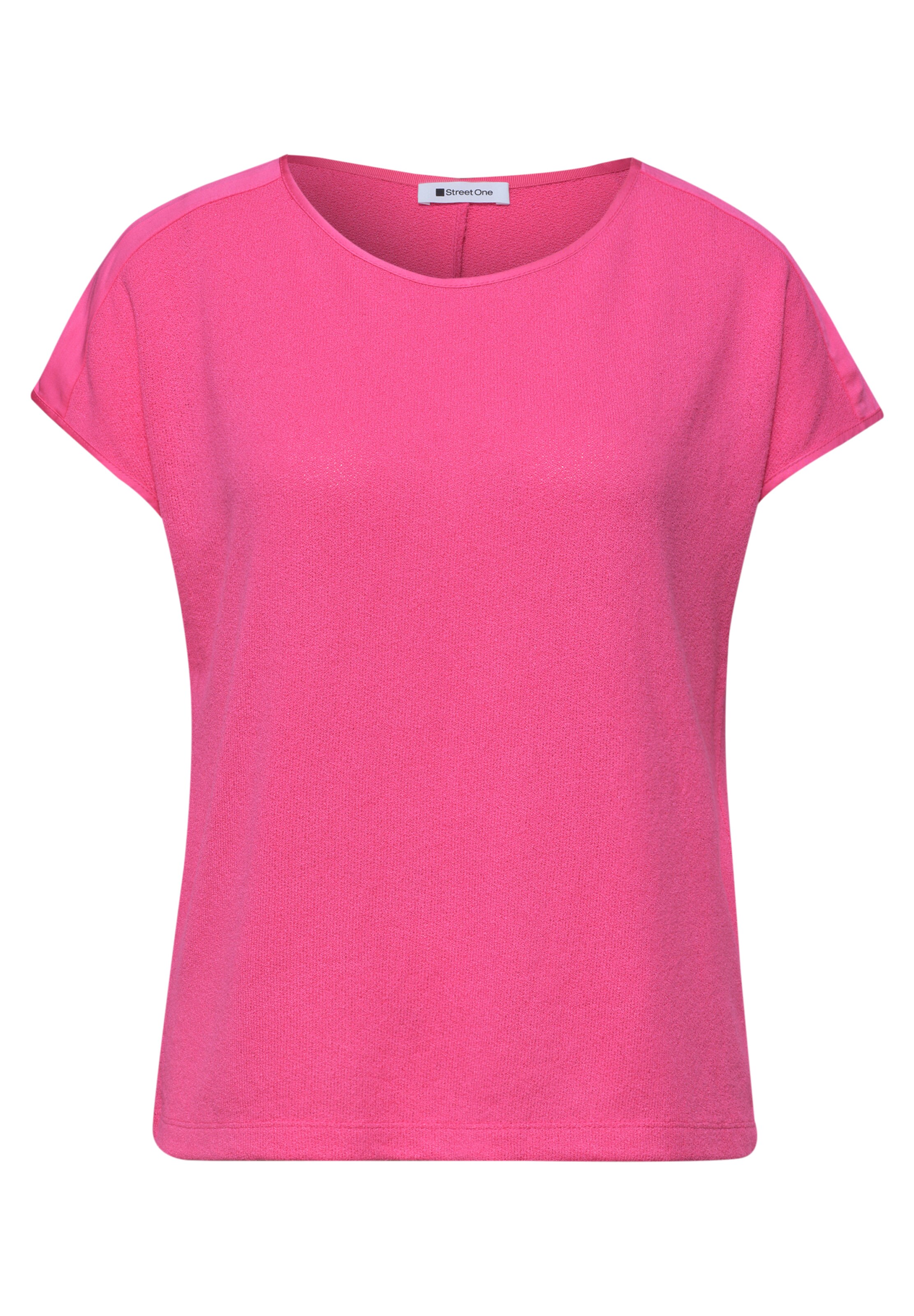 STREET ONE Shirt in Pink: front