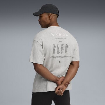 PUMA Sportshirt 'Puma x Hyrox' in Grau: Vorderseite