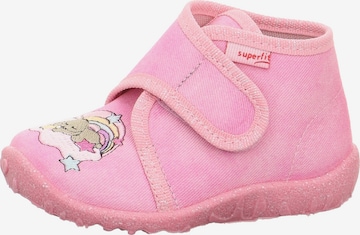 SUPERFIT Slippers in Pink: front