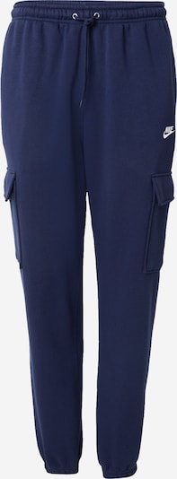 Nike Sportswear Gargohousut 'CLUB' värissä marine / valkoinen, Tuotenäkymä