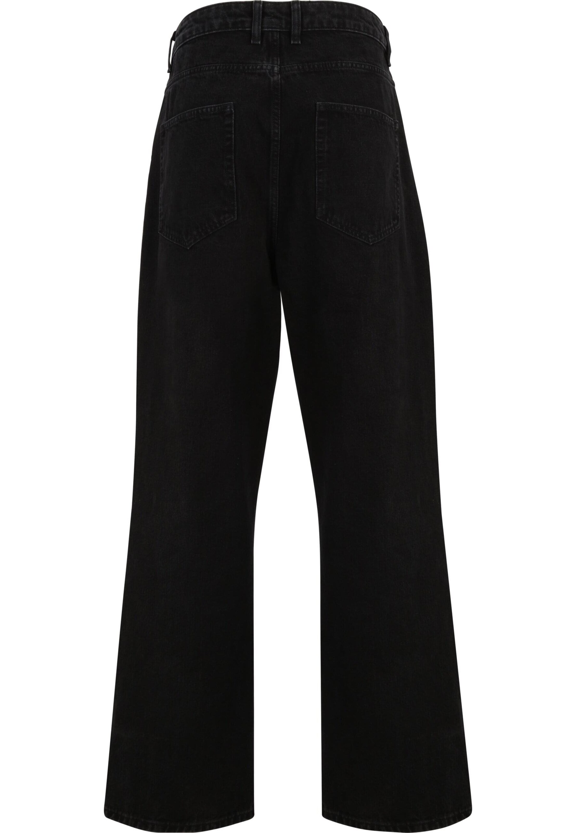 DEF Voľný strih Džínsy 'Goethe' - Čierna