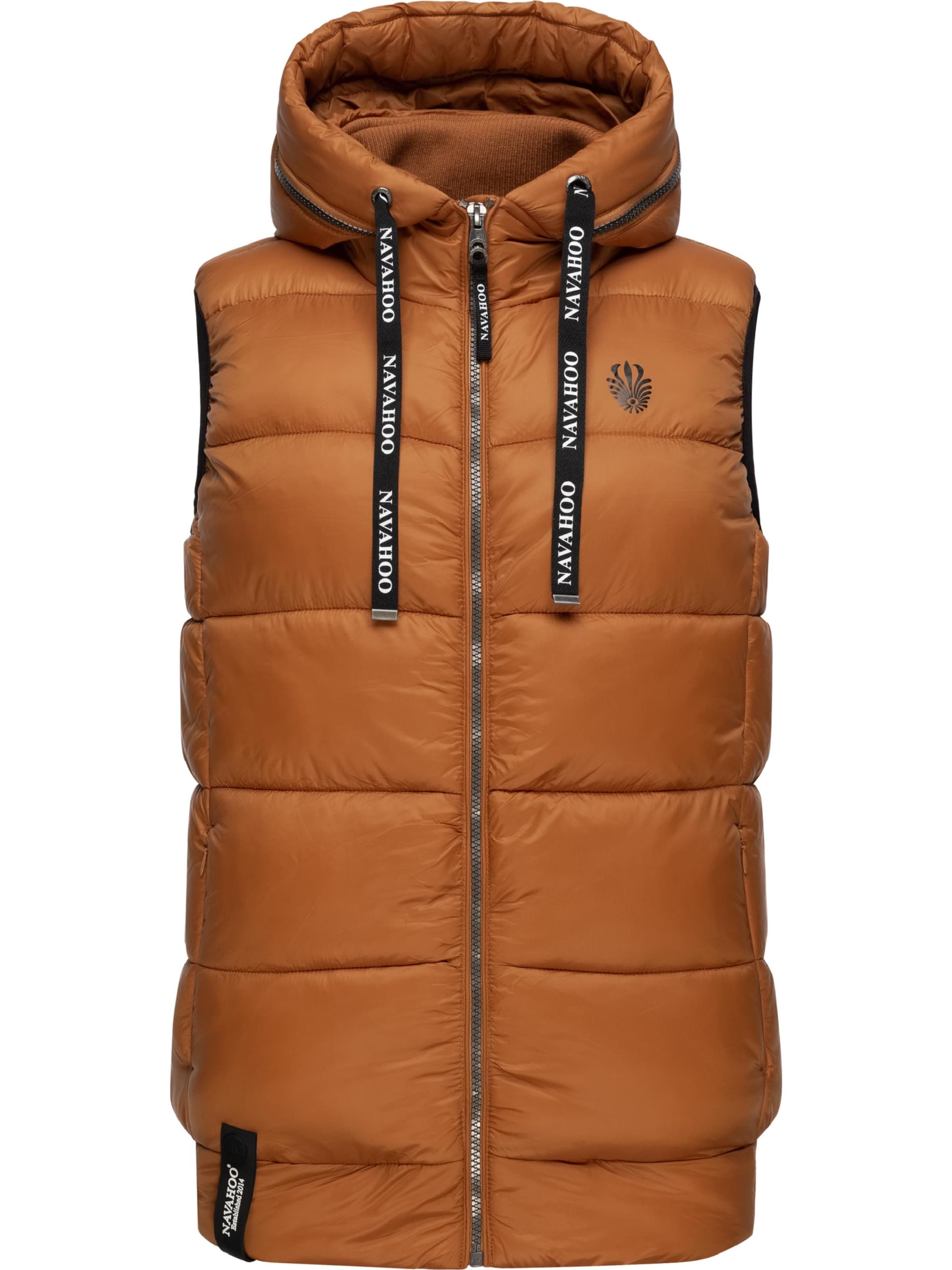 NAVAHOO Väst 'Kassidy' i brun: framsida