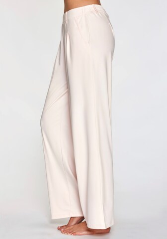 H.I.S Wide leg Pleat-Front Pants in Pink